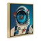Stupell Industries Goldfish Astronaut Suit Floating Frame Design by Kamdon Kreations